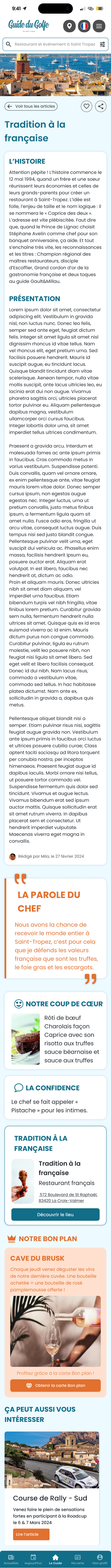 Le Guide du Golfe de Saint-Tropez - Gallery 22